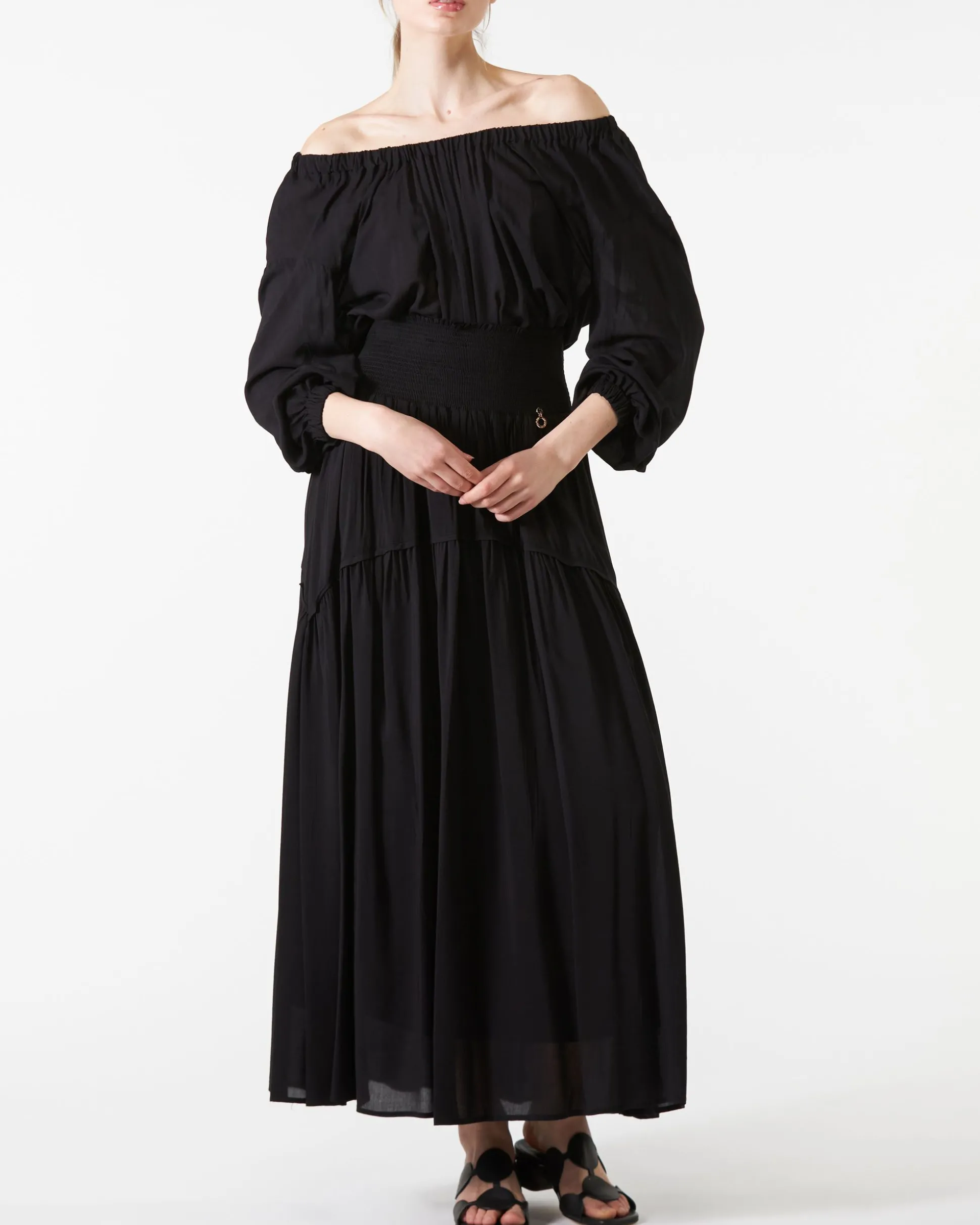Blusa Zindell Relish di colore nero