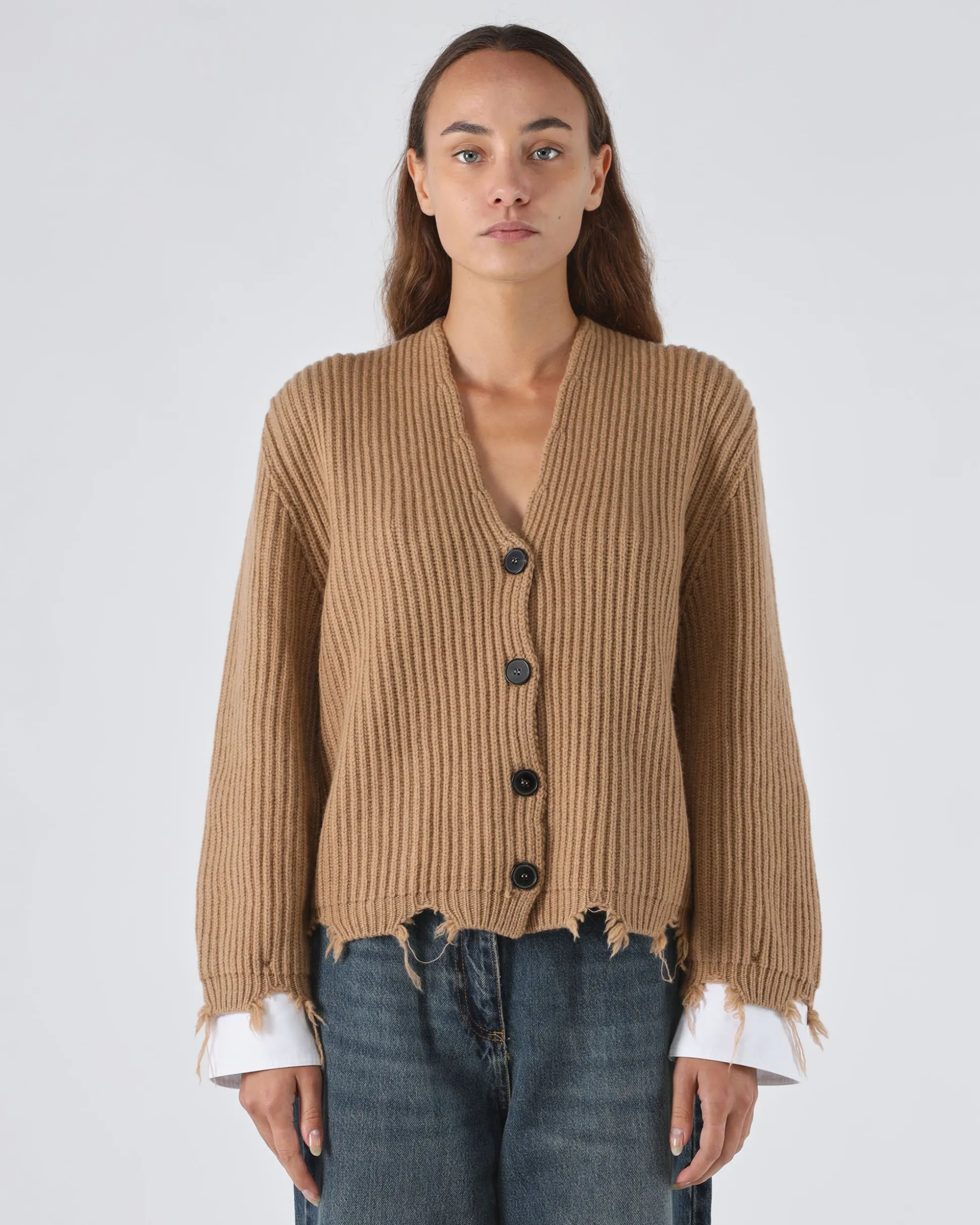 Cardigan in lana