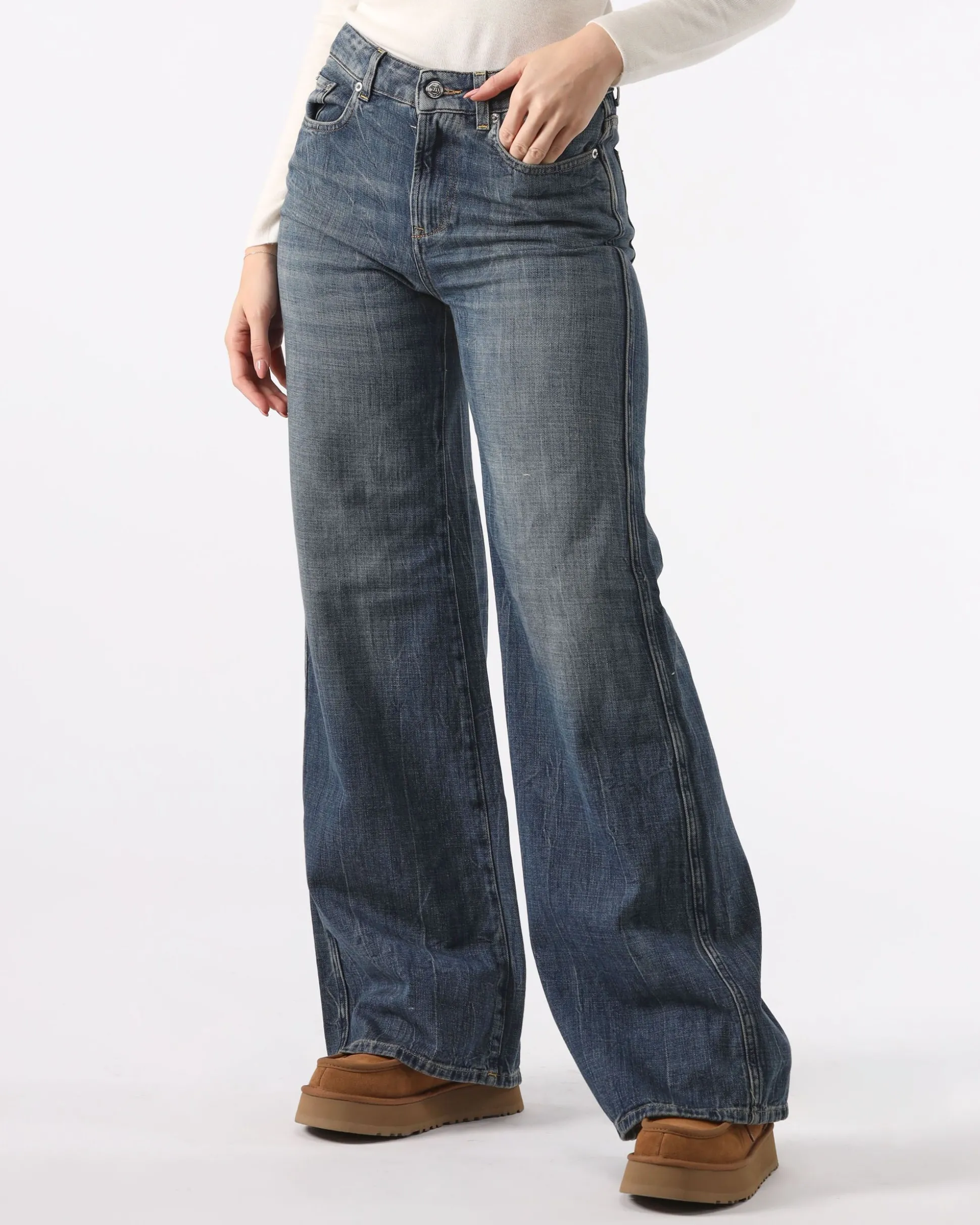 Denim Pretender Blu 5 Tasche