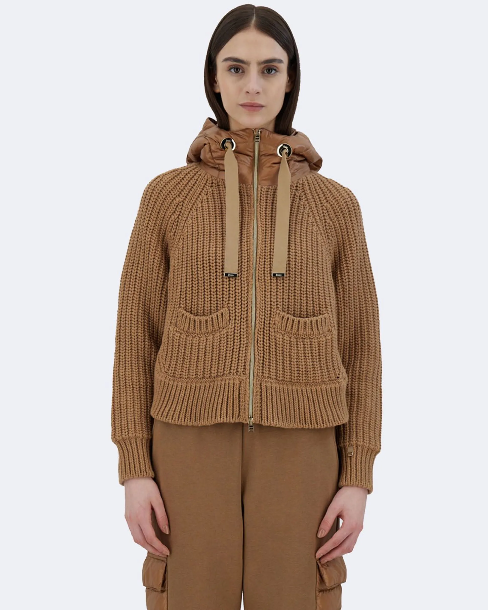 Felpa in infinity wool e nylon ultralight