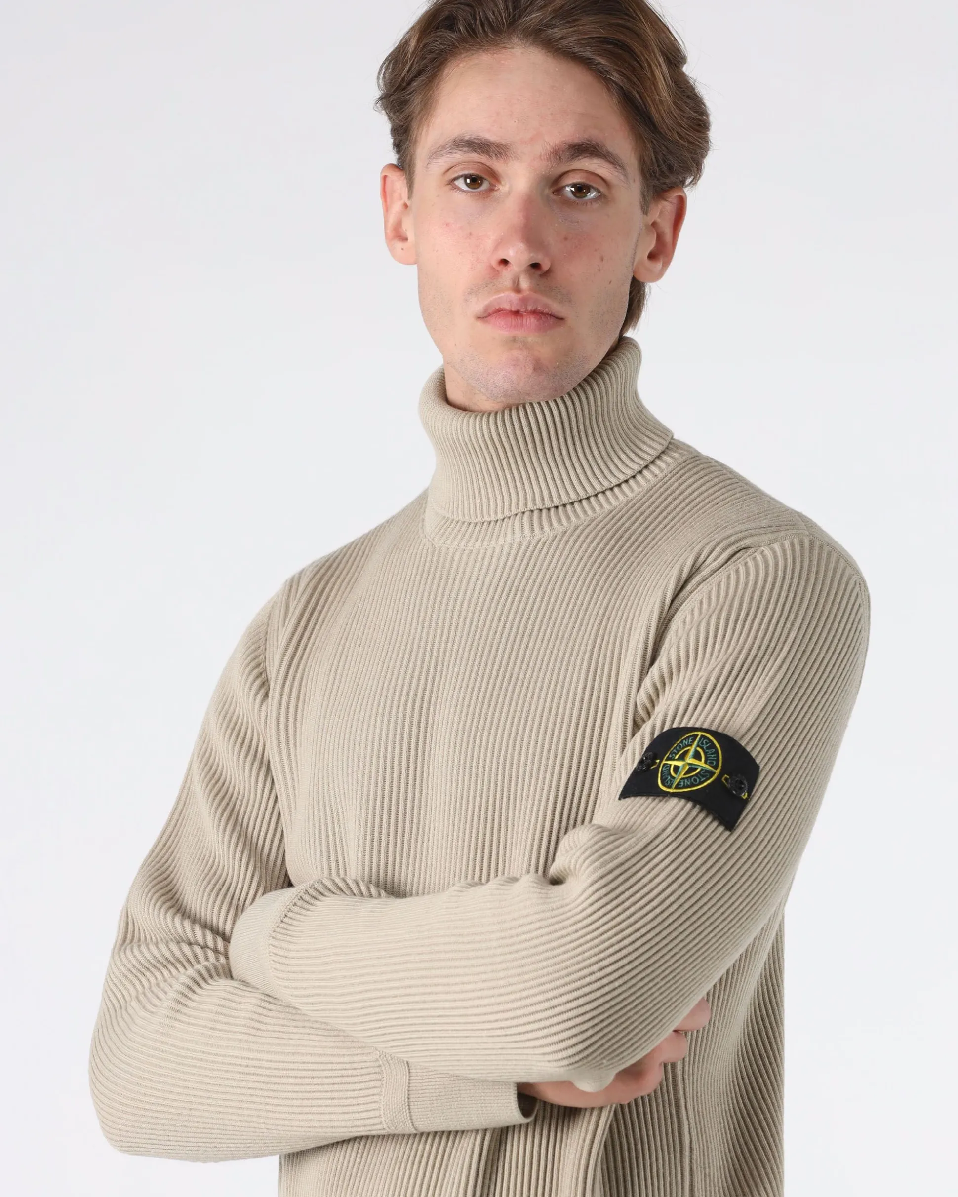 Maglia Full Rib RVS Wool