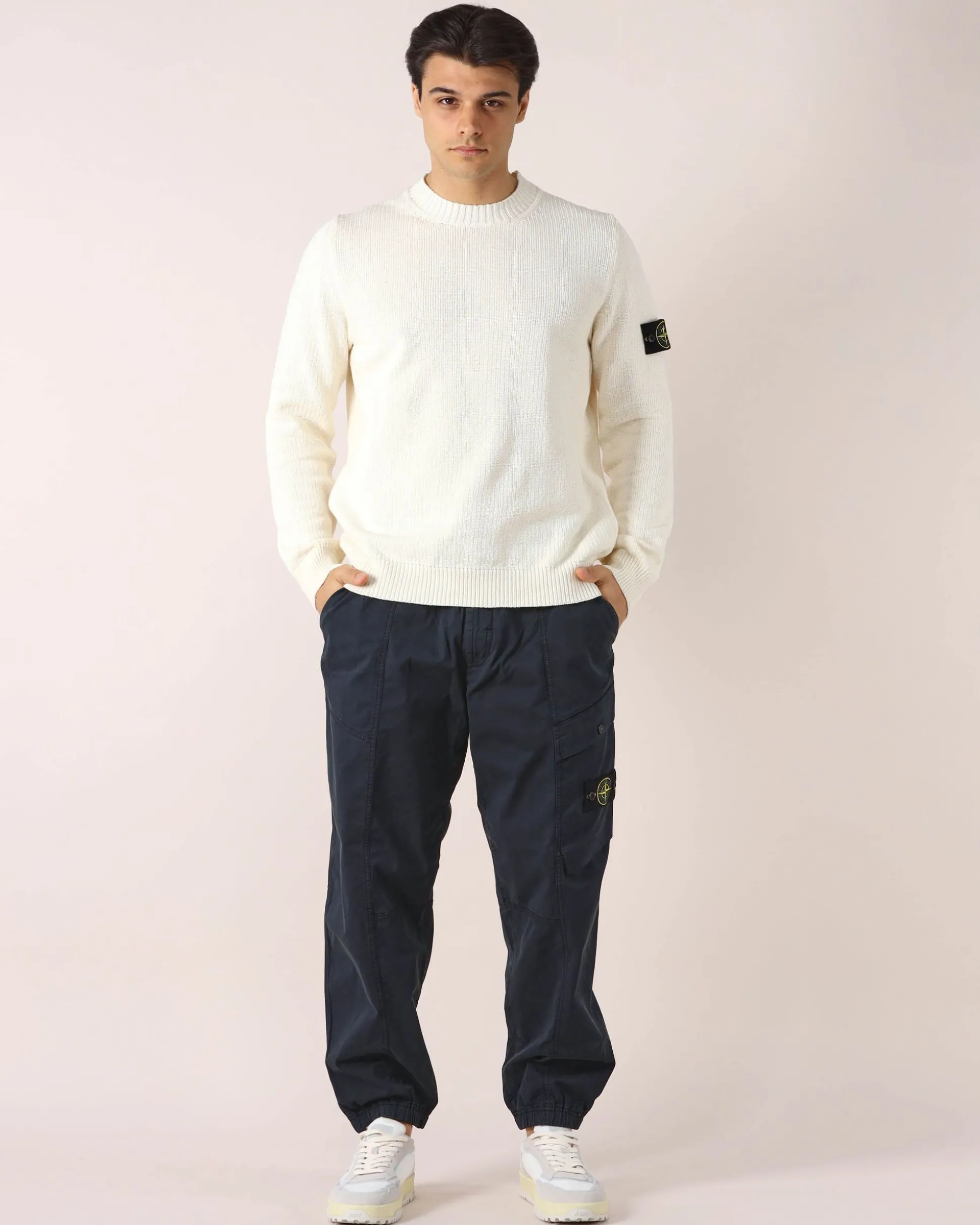 Maglia Girocollo Avorio