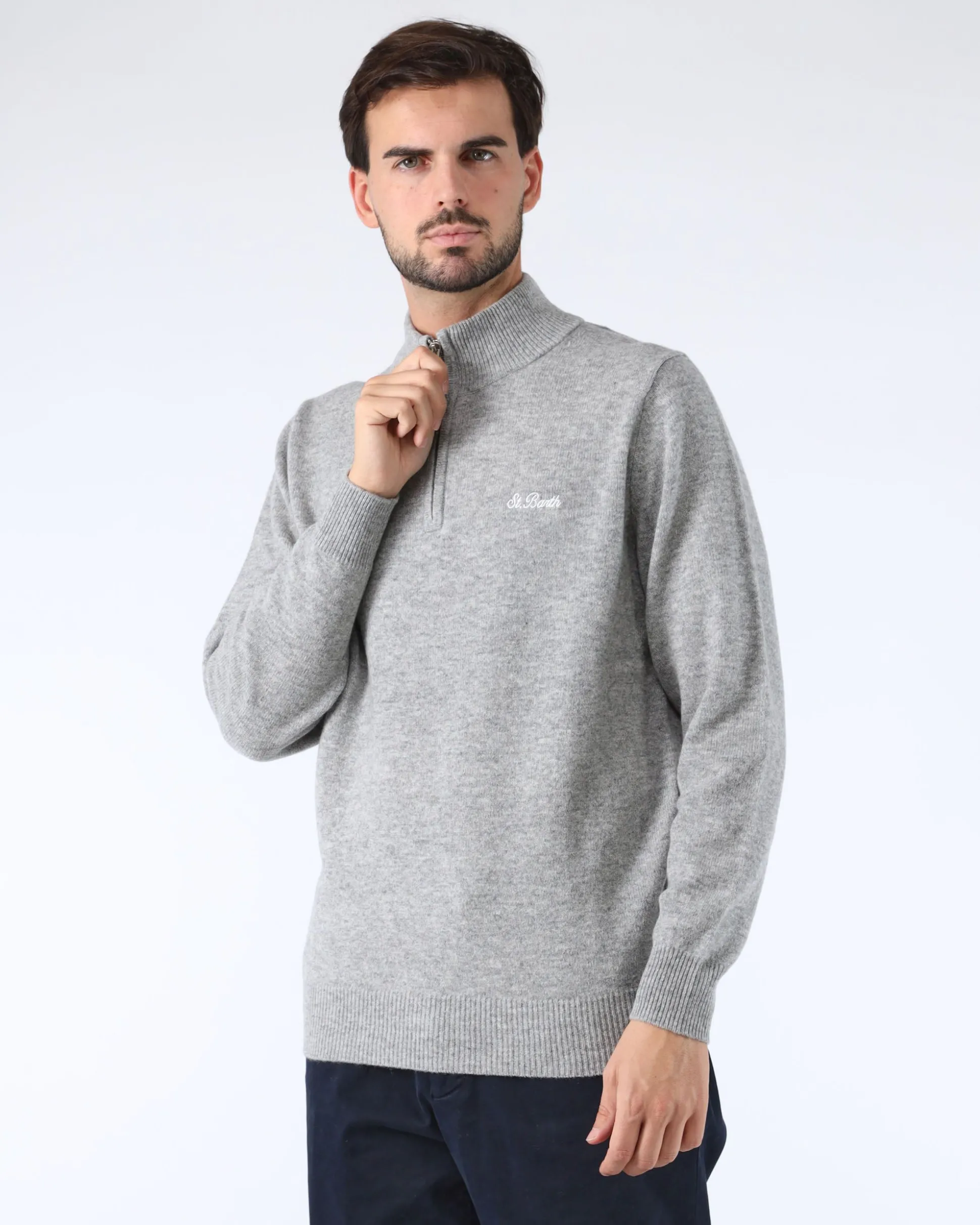 Maglione half zip