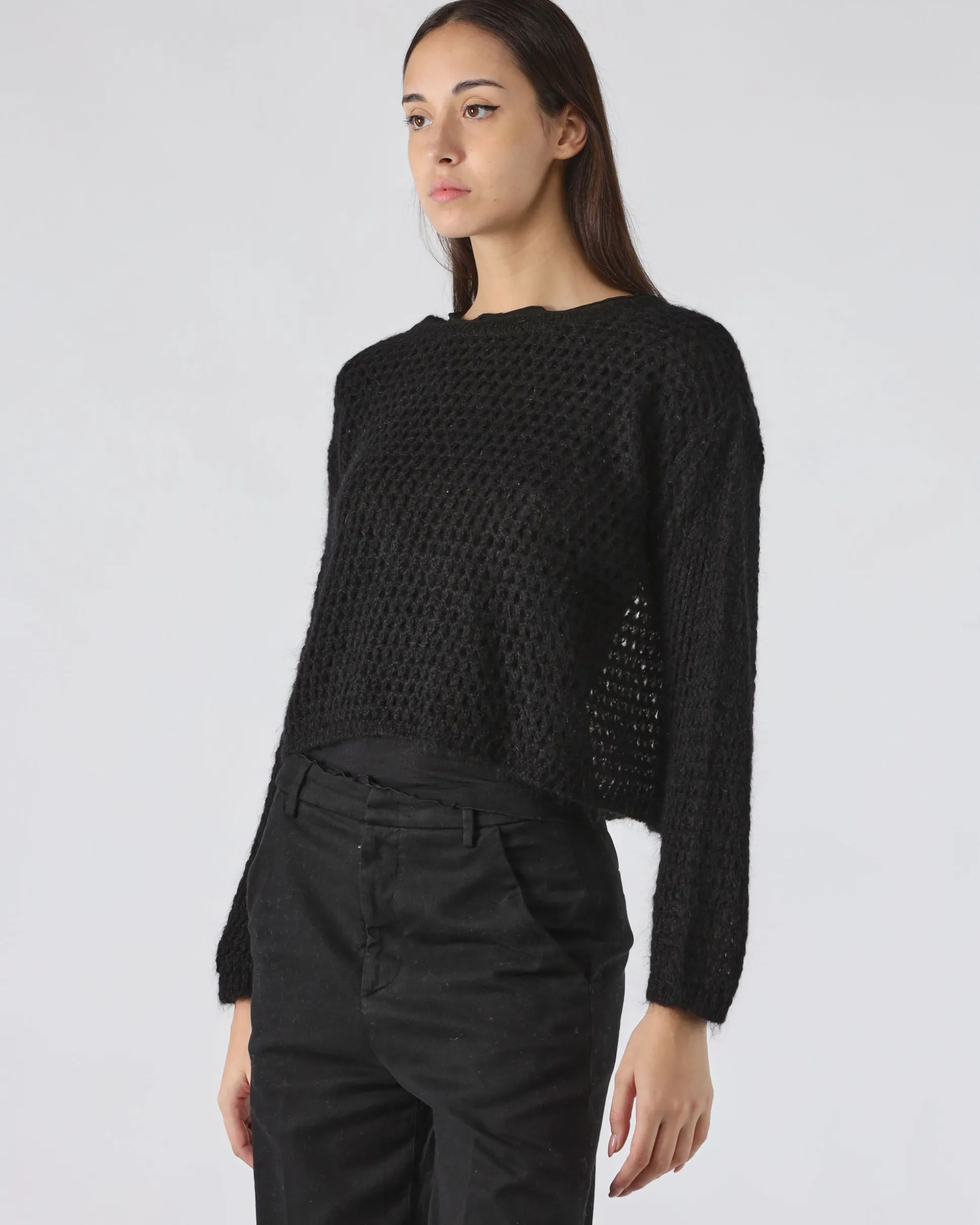 Maglione traforato