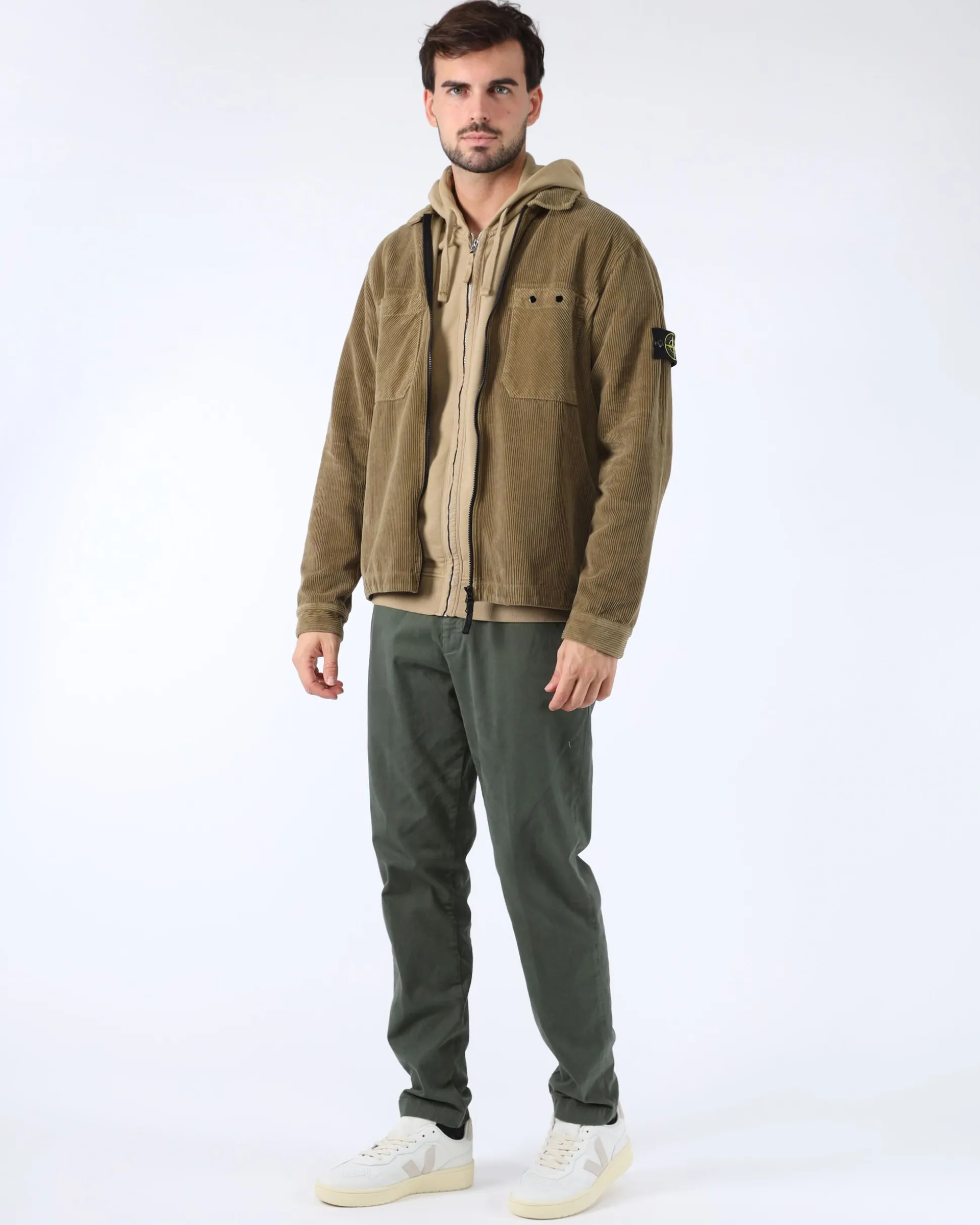 Overshirt in cotone organico