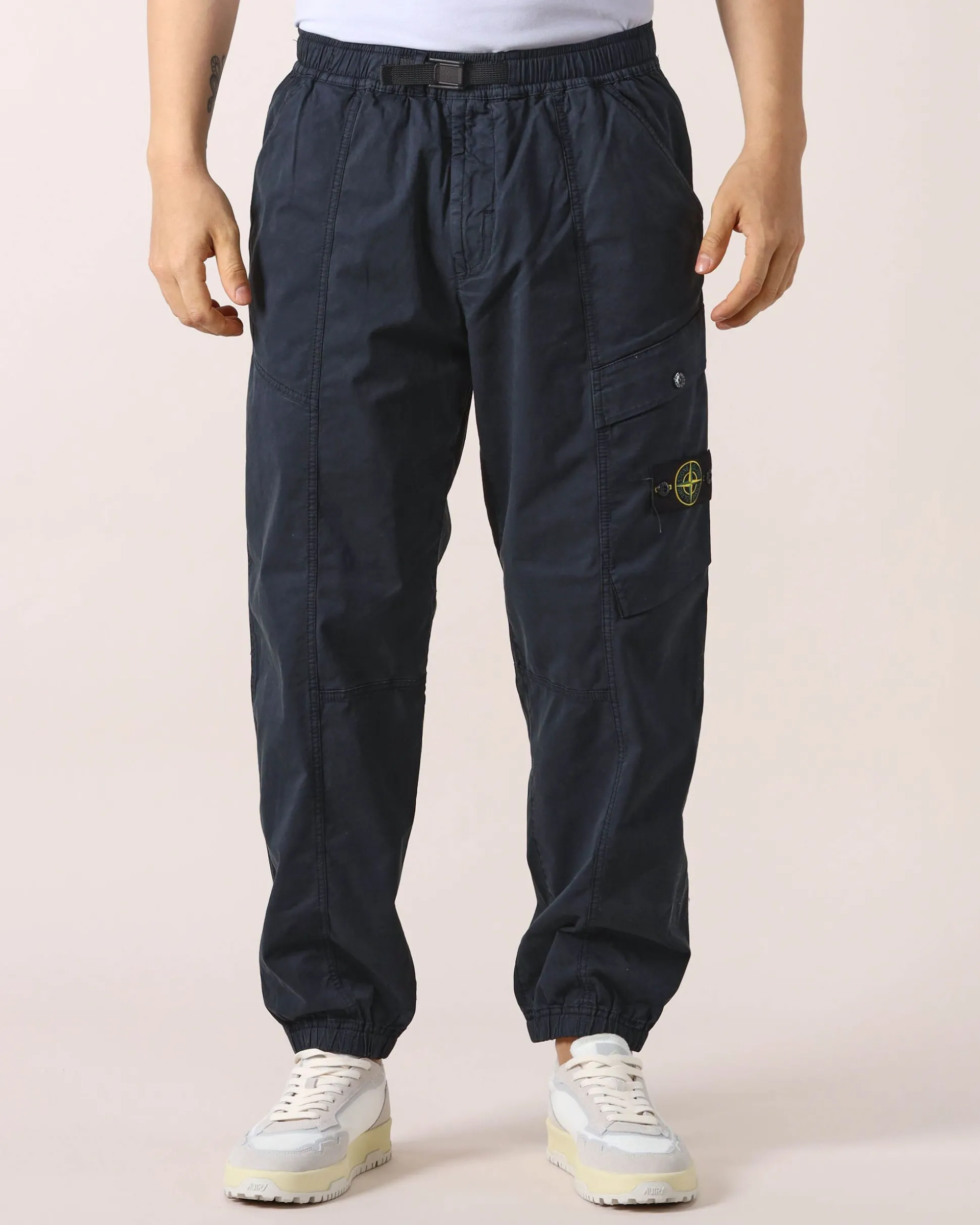 Pantaloni Cargo Blu