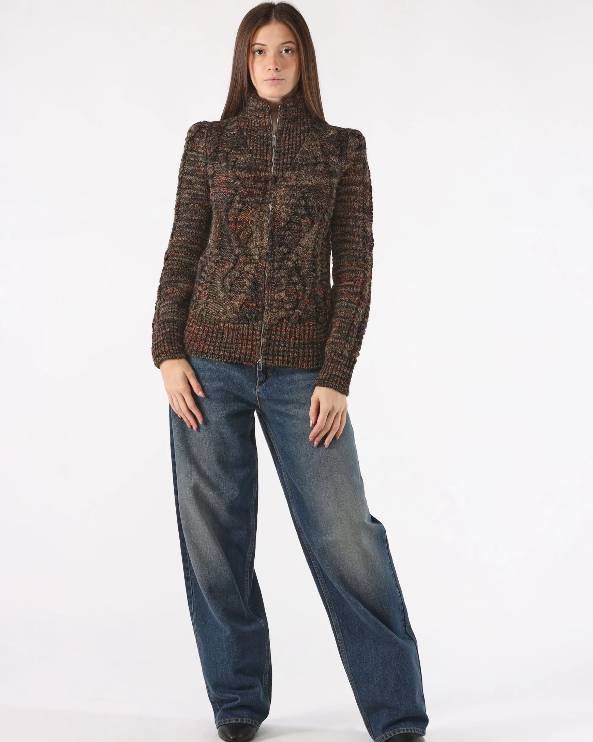Reanna Cardigan con Zip