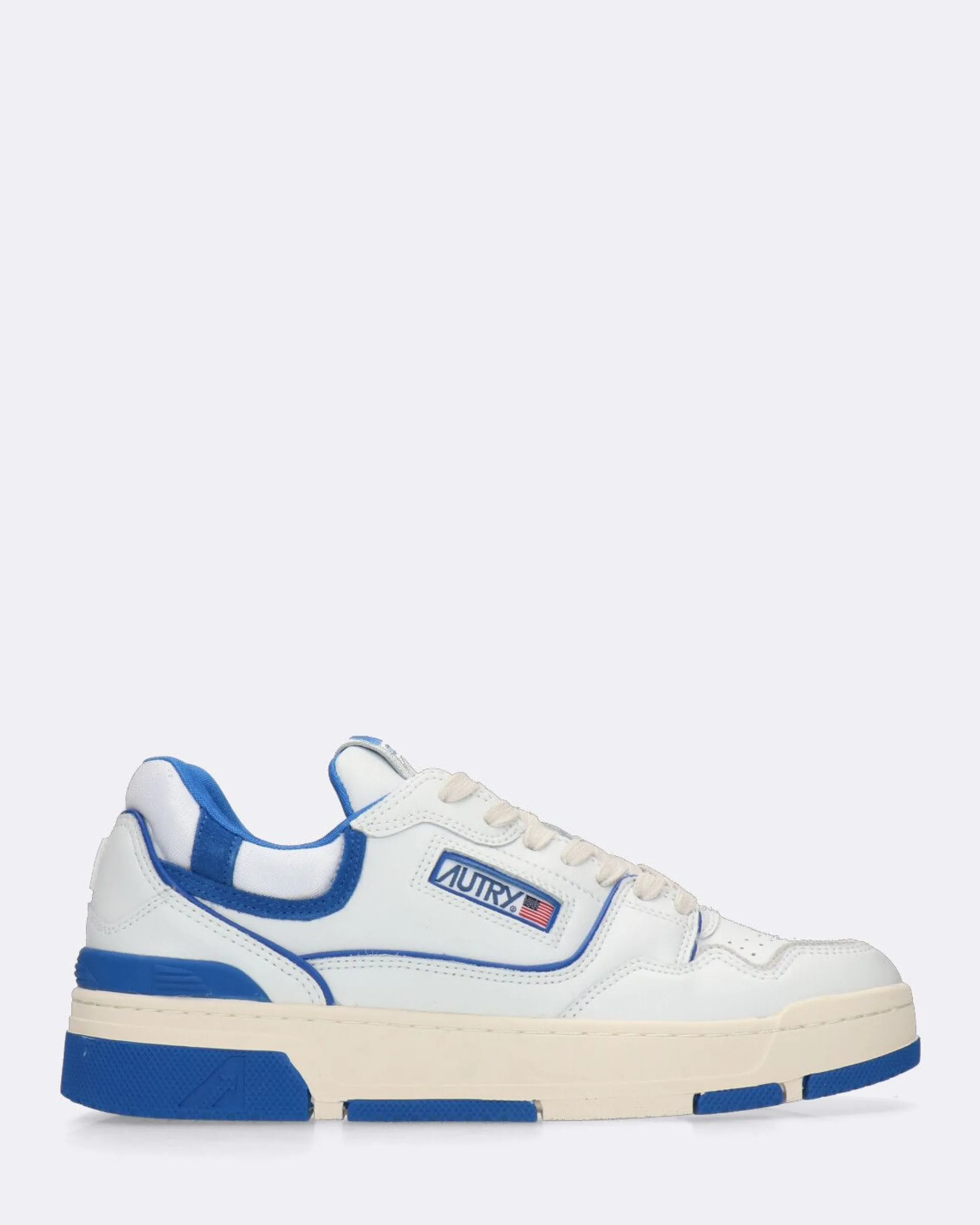 Sneakers Basse CLC Bianche e Blu