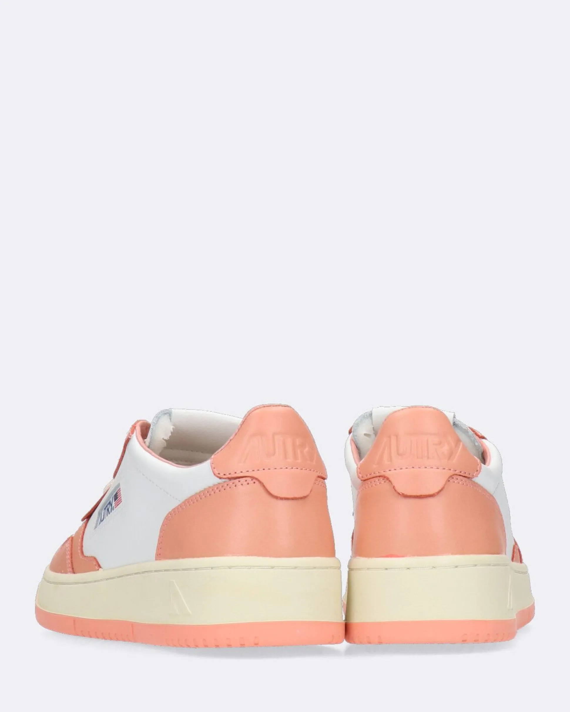 sneakers_basse_medalist_b_4.webp Sneakers Basse Medalist Bianche e Salmone