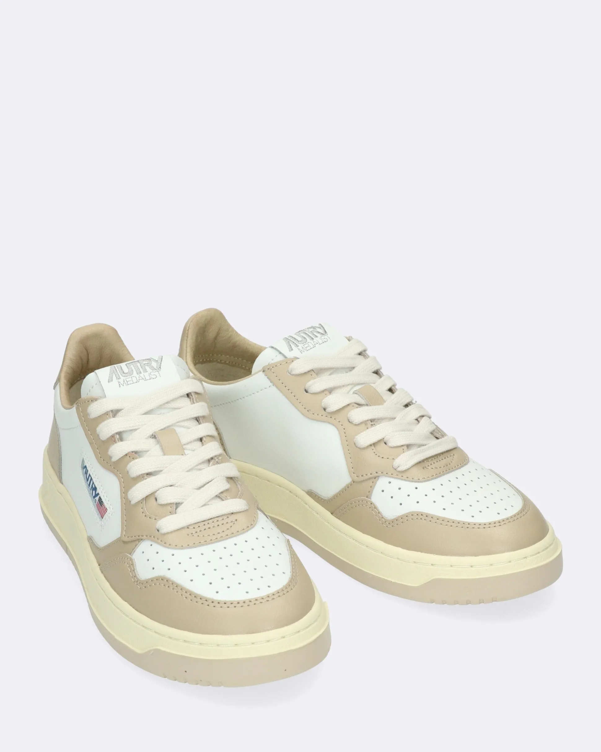 Sneakers Medalist colore bianco e talpa