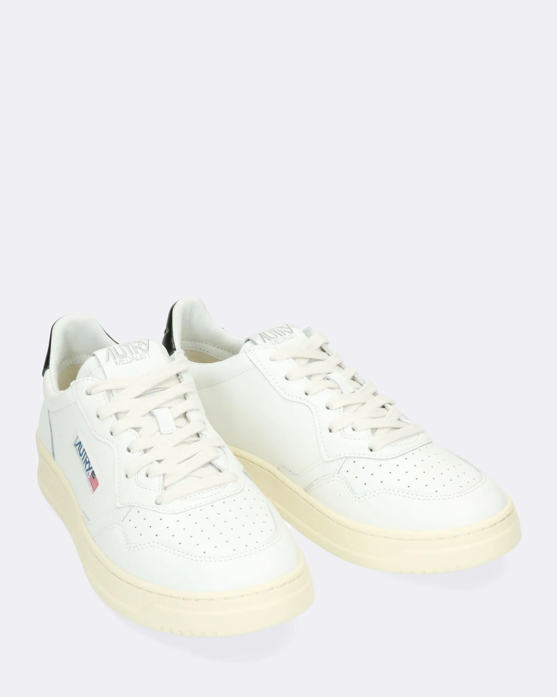 Sneakers Medalist colore bianco con talloncino nero