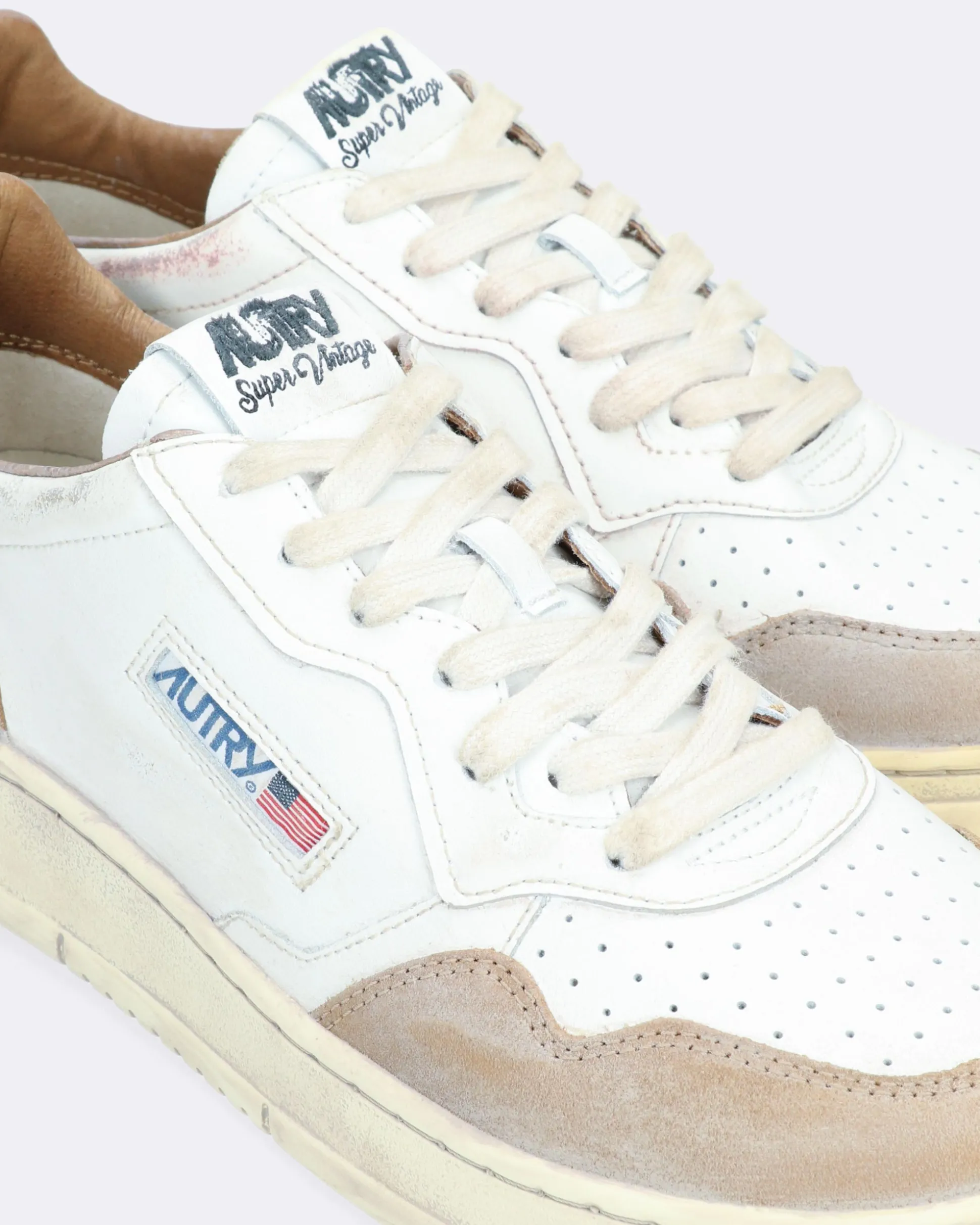 Sneakers Super Vintage color cognag