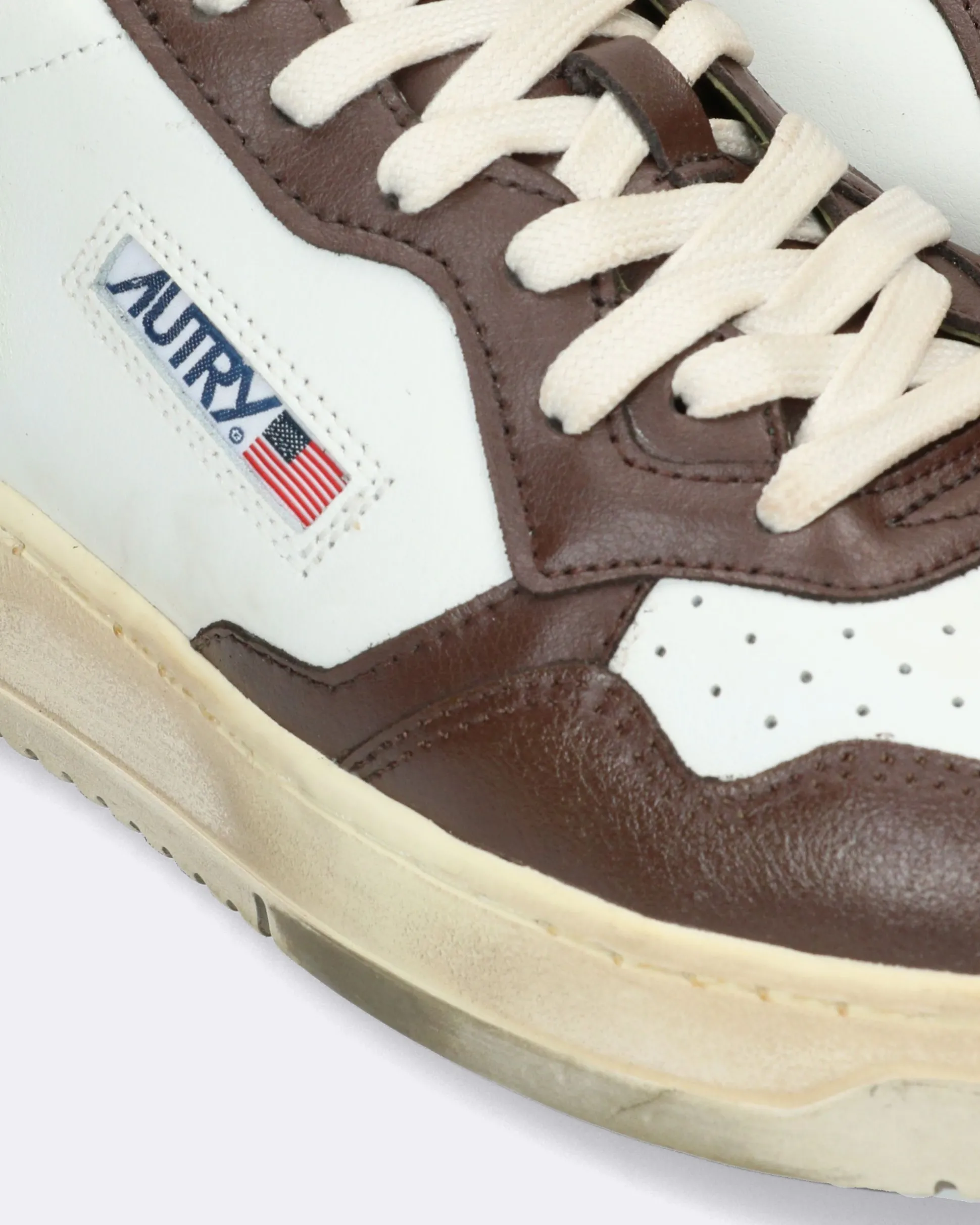 Sneakers Super Vintage Marrone e Verde