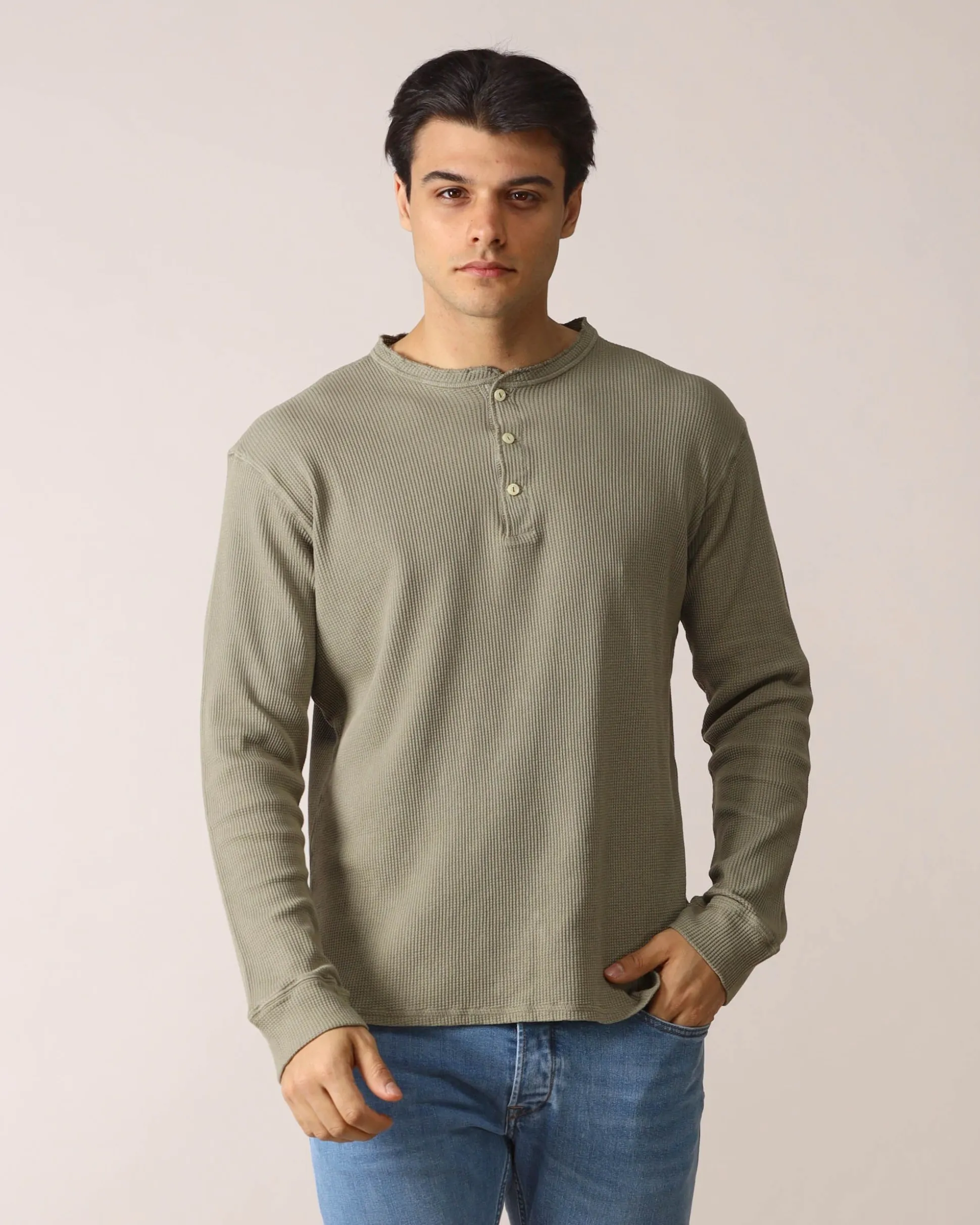 T-Shirt a Maniche Lunghe Verde