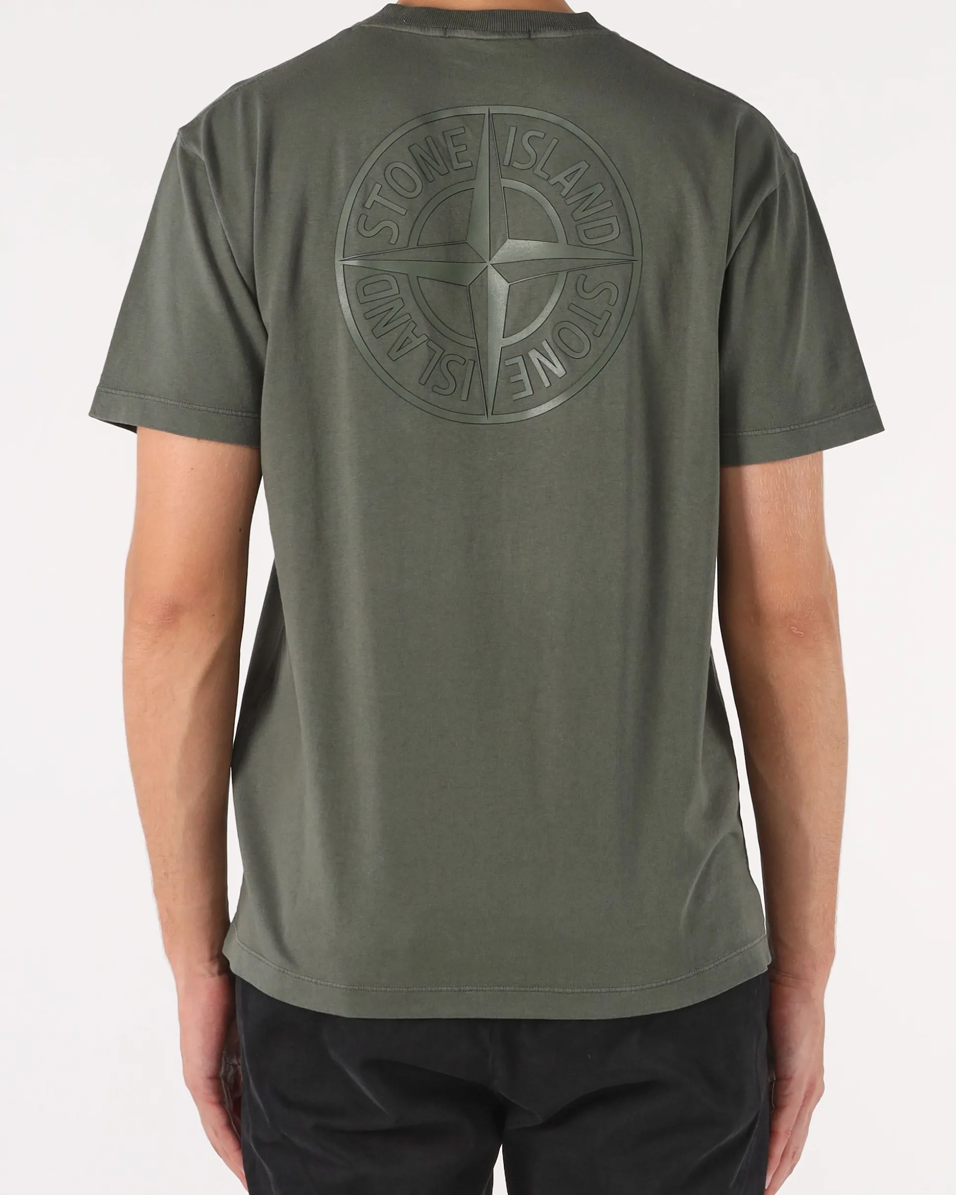 T-shirt in jersey di cotone con stampa